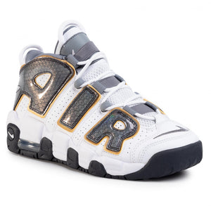 Nike Air More Uptempo White Anthracite Snakeskin