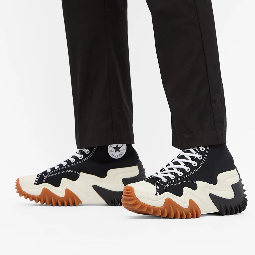 All Star Converse Motion Black White Gum