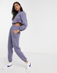 Tracksuit bubble hem oversized