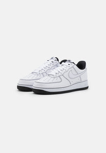 Nike Air Force 1 White Black Stitch