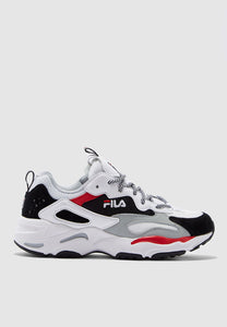 Fila Ray Tracer White Grey Black Red