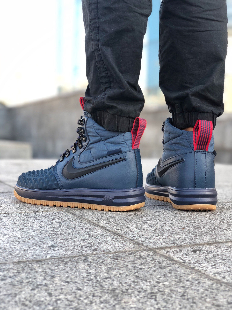 Nike duckboot blue hotsell