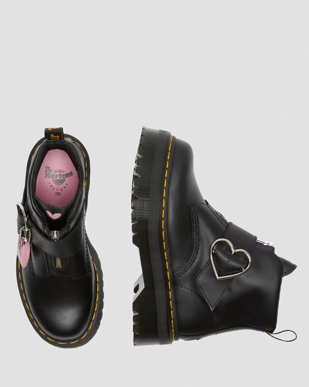 Doc martens lazy oaf buckle boot best sale