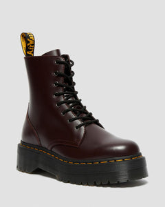 Dr. Martens Jadon Boot Platforms Burgundy