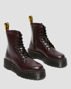 Dr. Martens Jadon Boot Platforms Burgundy