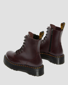 Dr. Martens Jadon Boot Platforms Burgundy