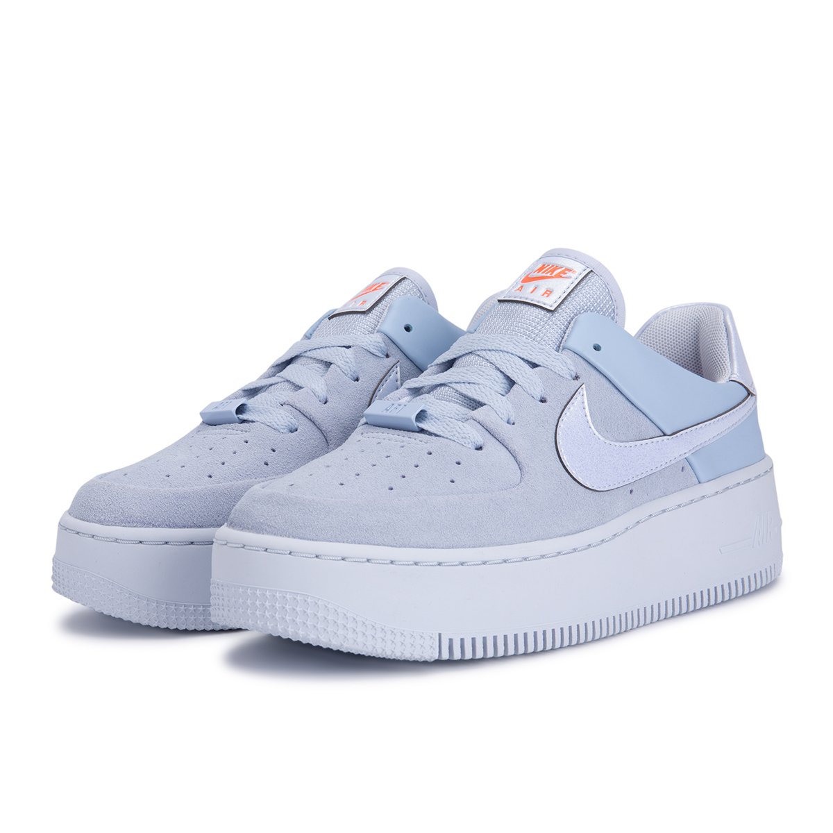 Nike air force 1 sage hydrogen blue-hyper crimson Clearance