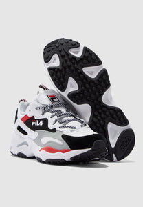 Fila Ray Tracer White Grey Black Red