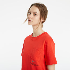 Nike Swoosh oversized t-shirt in red