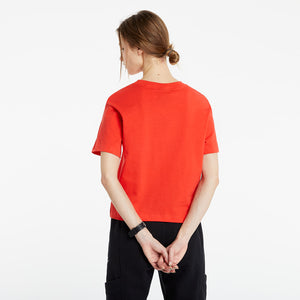 Nike Swoosh oversized t-shirt in red