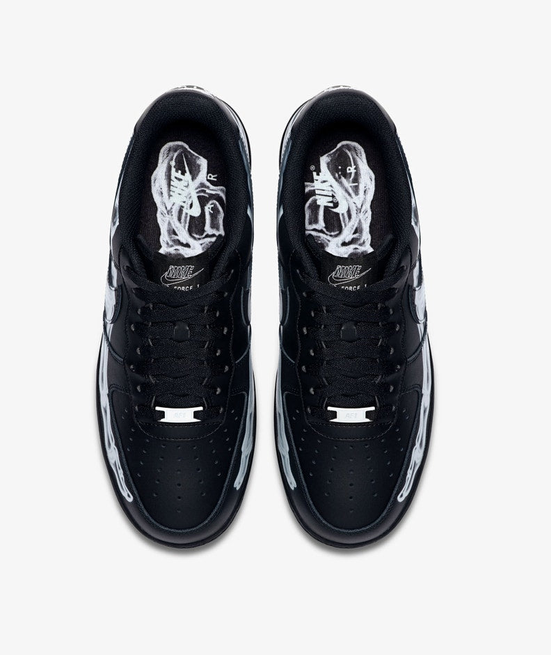 Nike Air Force 1 Skeleton Black