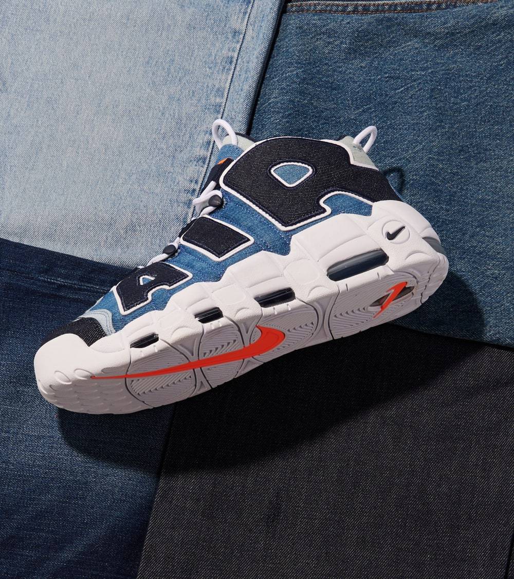 Nike Air More Uptempo Denim Blue n shpishop