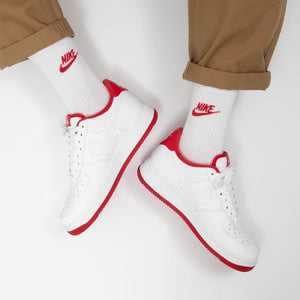 Nike Air Force 1 White University Red