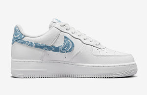 Nike Air Force 1 Essential Blue Paisley