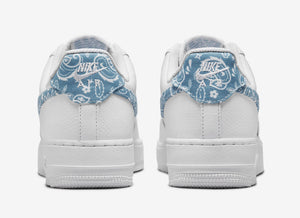 Nike Air Force 1 Essential Blue Paisley