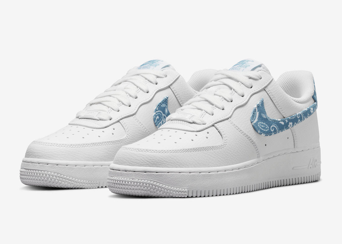 Nike Air Force 1 Essential Blue Paisley