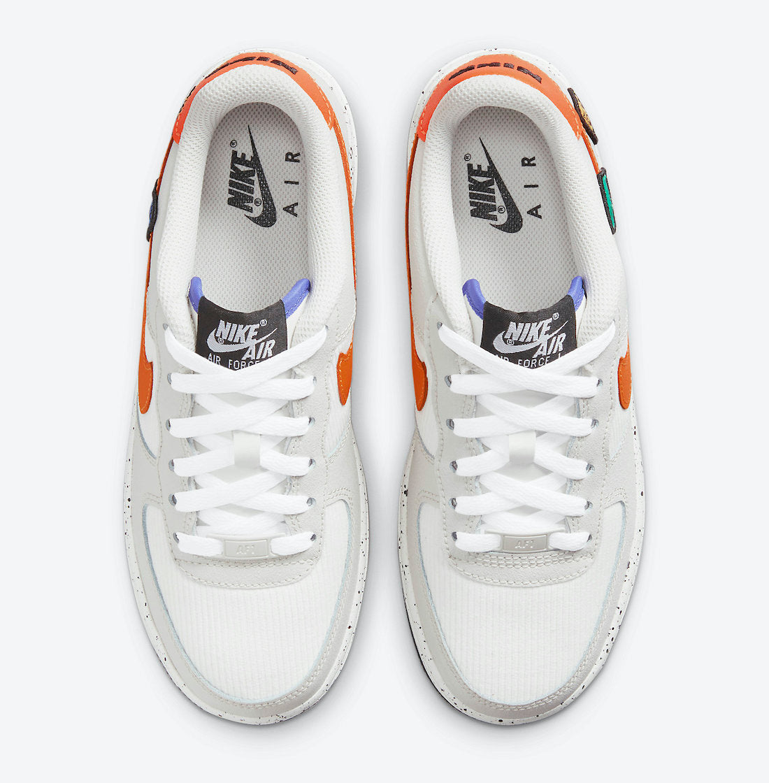Nike Air Force 1 Light Bone Orange