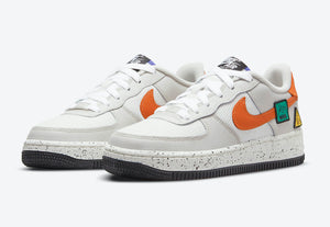 Nike Air Force 1 Light Bone Orange