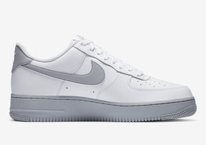 Nike Air Force 1 White Grey Sole