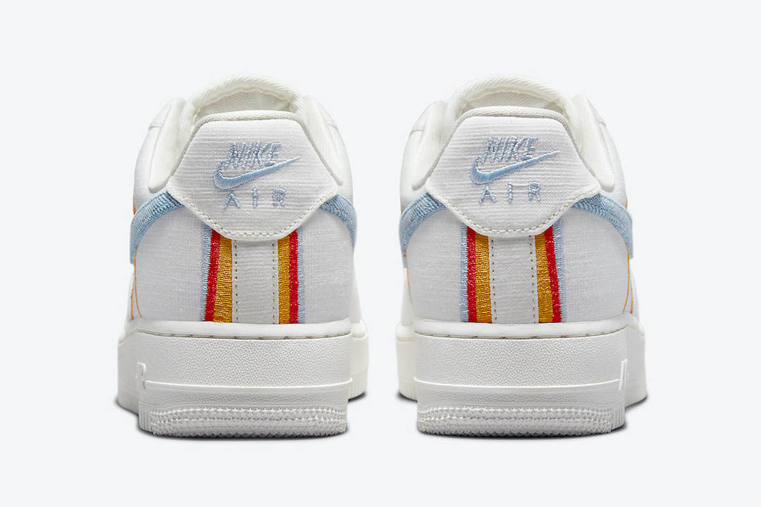 nike air force 1 denim swoosh