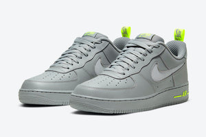 Nike Air Force 1 Grey & Volt