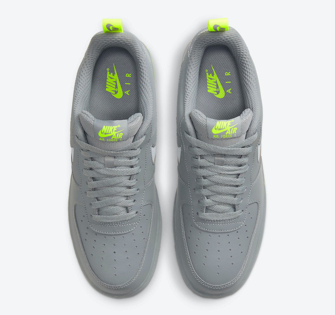 Nike Air Force 1 Grey & Volt
