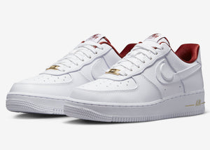 Nike Air Force 1 Just Do It Summit White Team Red