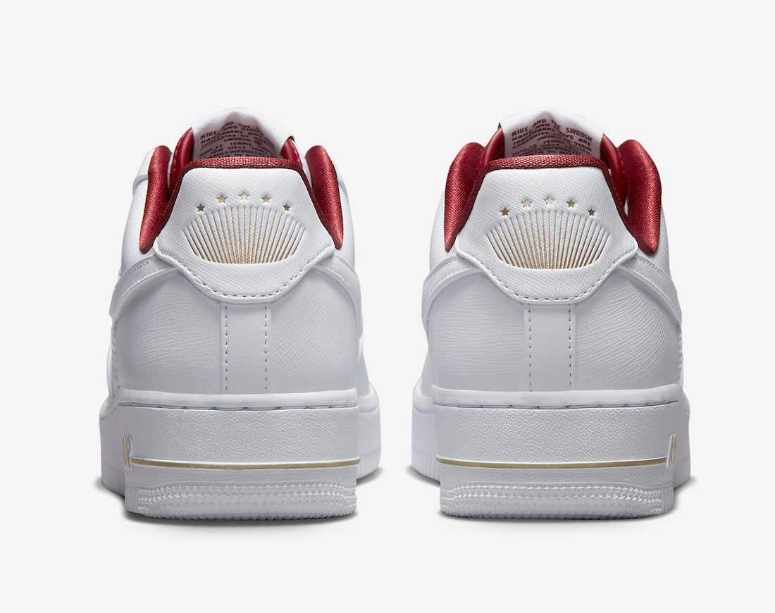 Nike Air Force 1 Just Do It Summit White Team Red