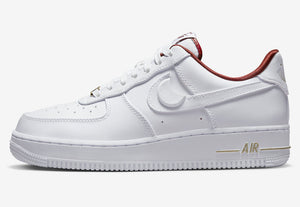 Nike Air Force 1 Just Do It Summit White Team Red