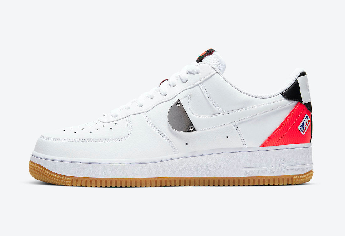 Nike Air Force 1 Low NBA White Crimson