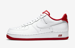 Nike Air Force 1 White University Red