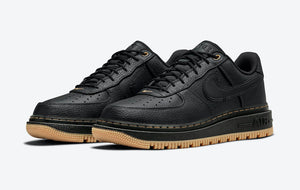 Nike Air Force 1 Low Luxe Black Gum