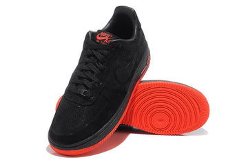 Nike Air Force 1 Low Suede Black Orange