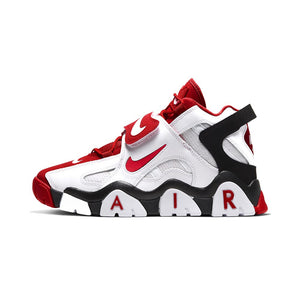 Nike Air Barrage Mid White Red Black