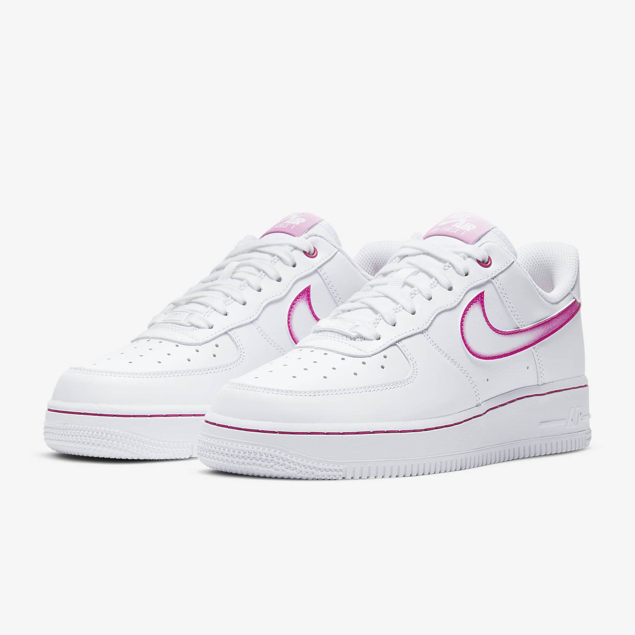 Nike Air Force 1 Low Airbrush White Pink (Women's)