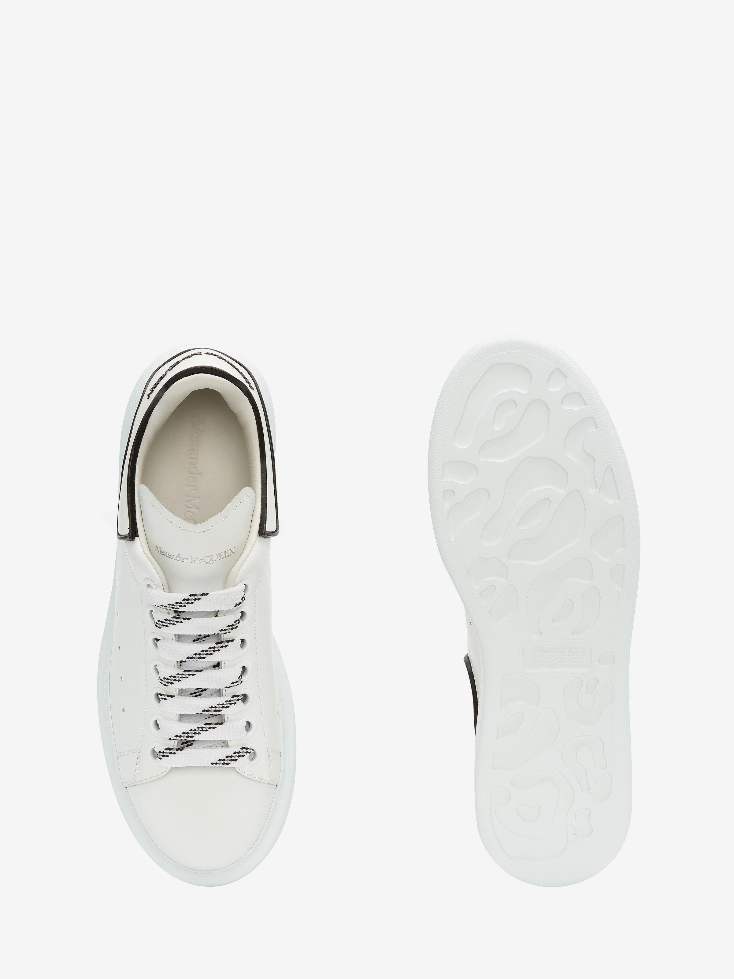 Alexander McQueen oversized White Black Trim