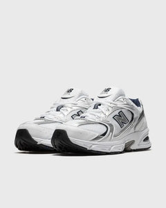 New Balance 530 White Silver Navy