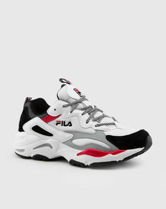 Fila Ray Tracer White Grey Black Red