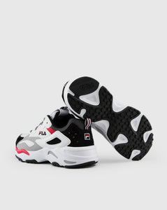 Fila Ray Tracer White Grey Black Red