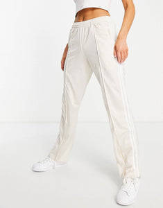 adidas Originals split track pant white