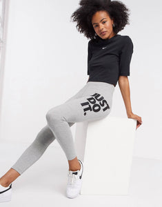 Nike High Just Do It - Leggings in grey