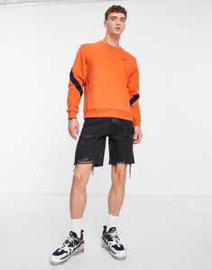 HUGO Ditron sweatshirt dark orange