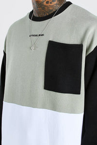 Oversized Official Colour Block Tracksuit