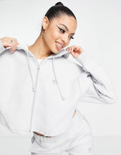 Load image into Gallery viewer, adidas Originals Luxe Lounge hoodie grey