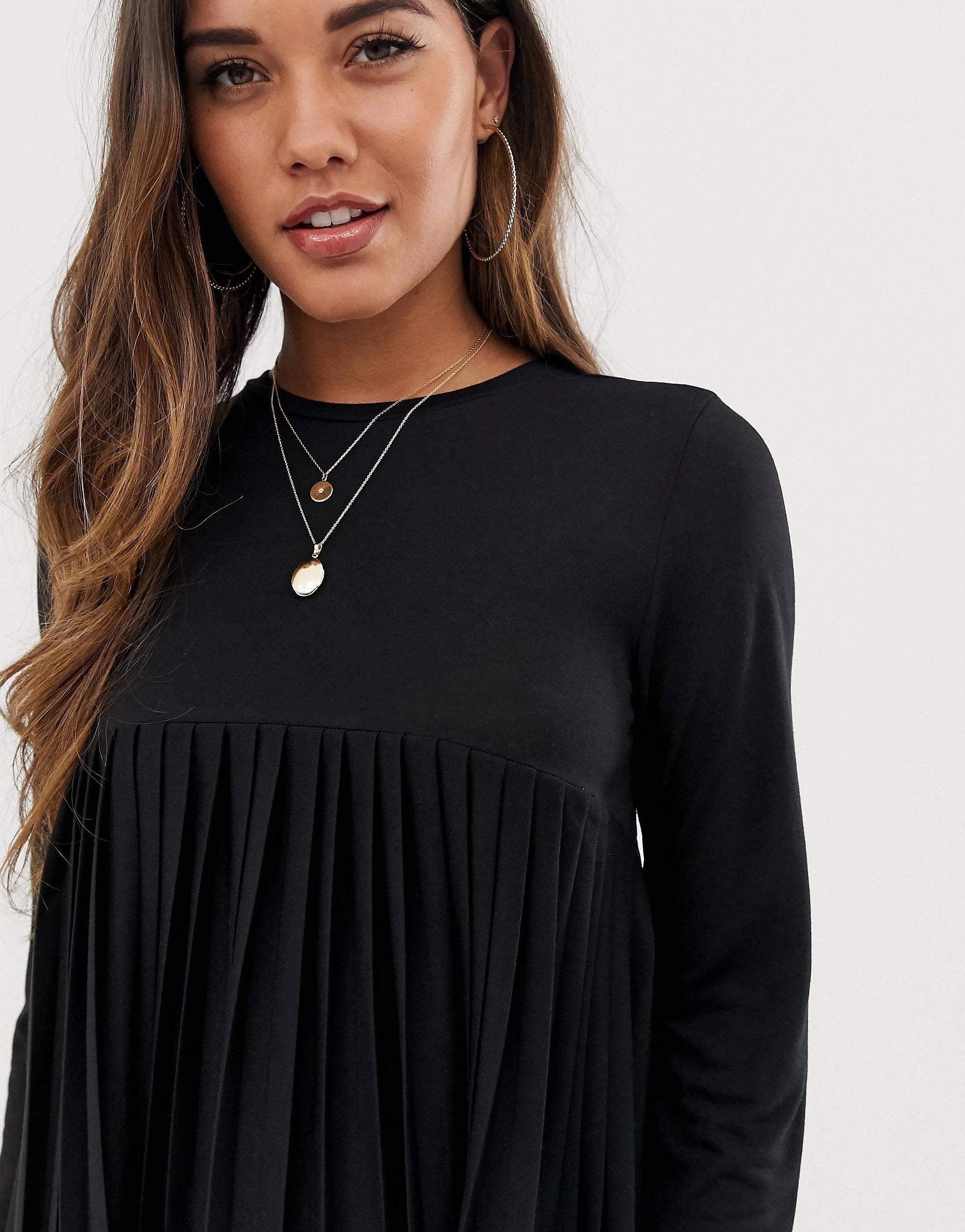 Fustan Pleated smock