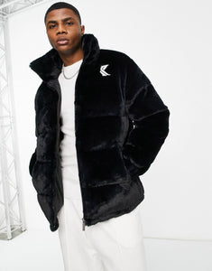 Karl Kani puffer jacket black