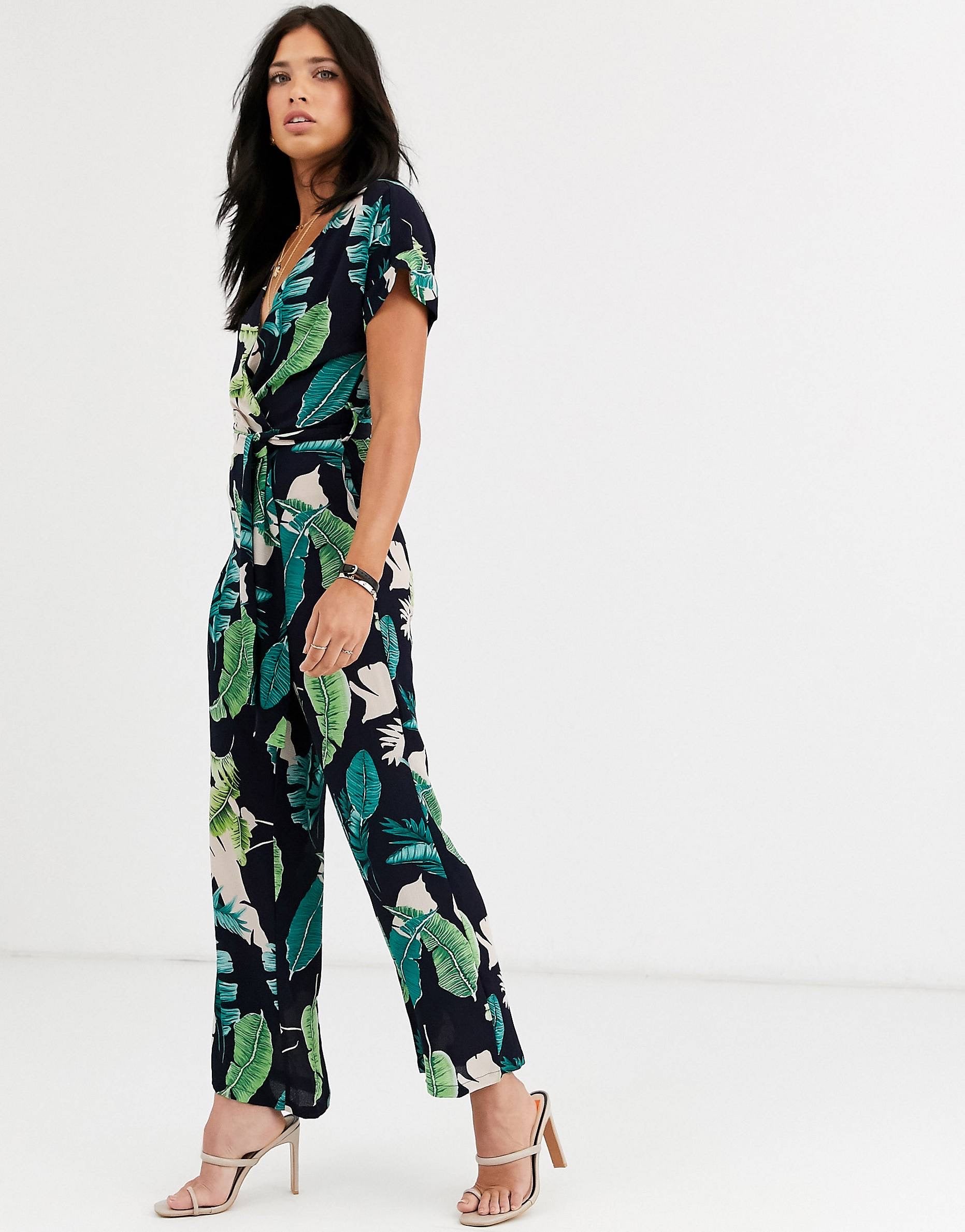 Liquorish jumpsuit - Palm print