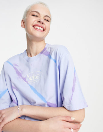 Nike optimism boxy t-shirt tie-dye