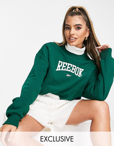 Reebok basketball oversized vintage green