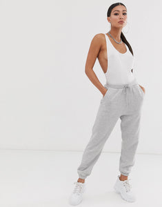 Oversized Jogger Grey - Trenerka të poshtme